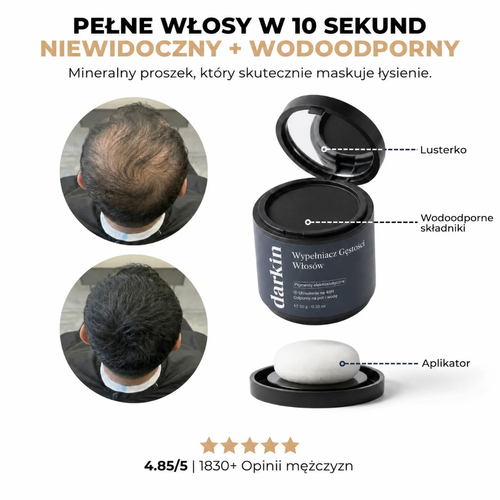 DARKIN - Puder zagęszczający włosy