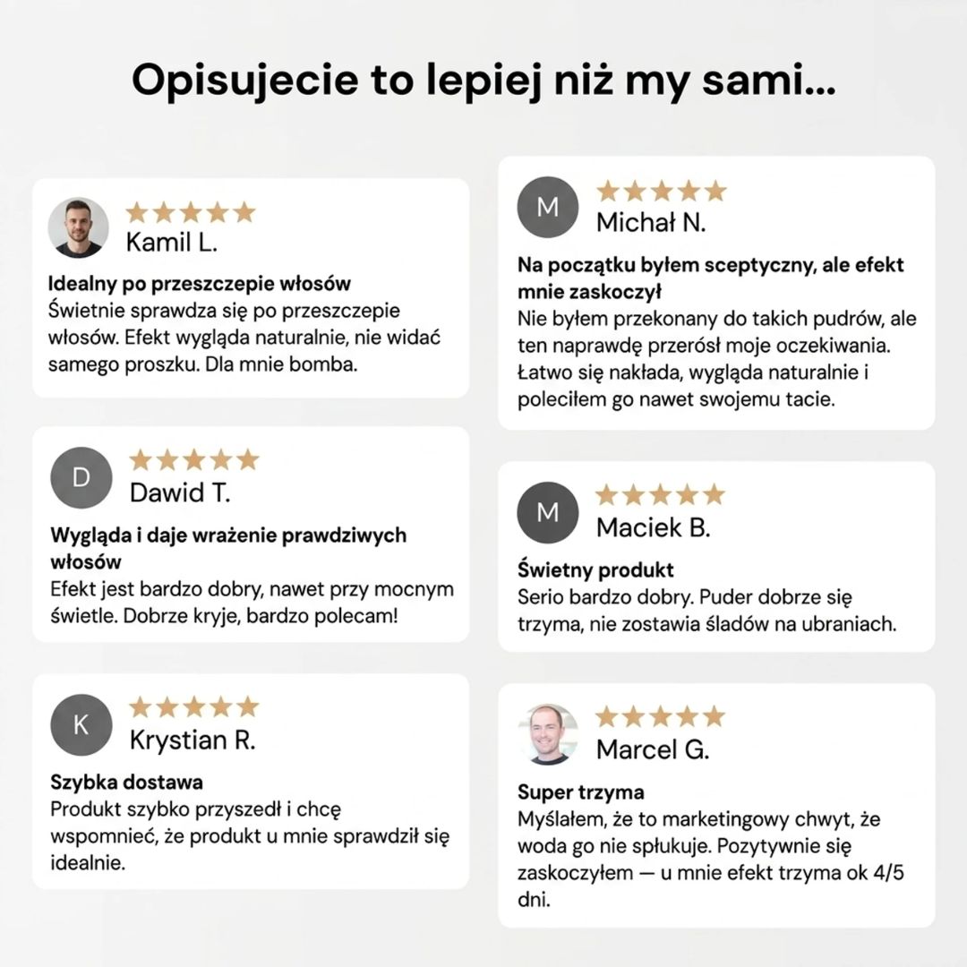 DARKIN - Puder zagęszczający włosy