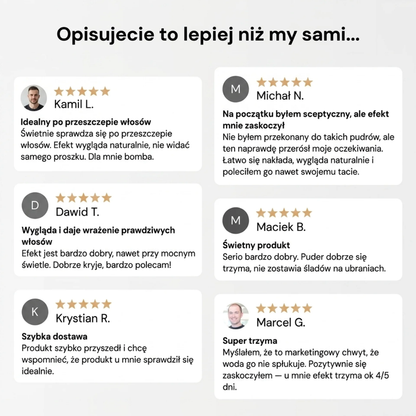DARKIN - Puder zagęszczający włosy